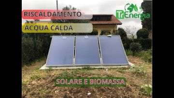 TrE riscaldamento combinato Solare e Biomassa