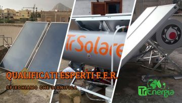 La scelta di Solare termico vagliando pochi punti focali principali, installazioni Trapani TrEnergia
