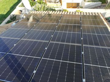 Fotovoltaico a falda a Erice