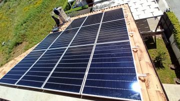 Fotovoltaico su tetto a falda a Erice - 1